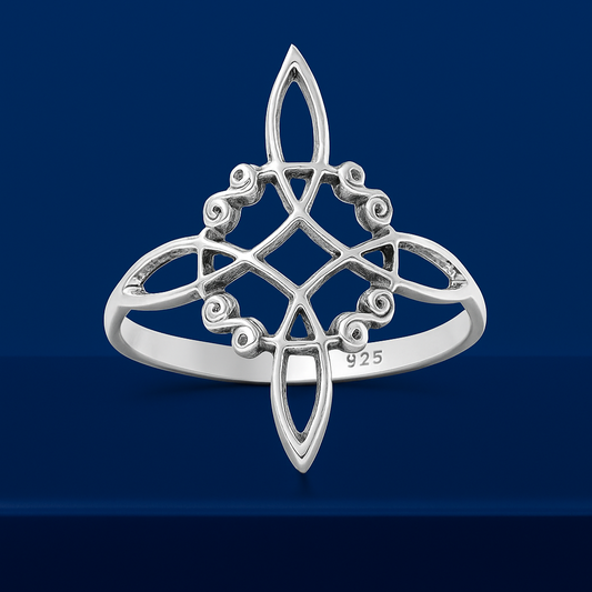 Anillo nudo de bruja TA015