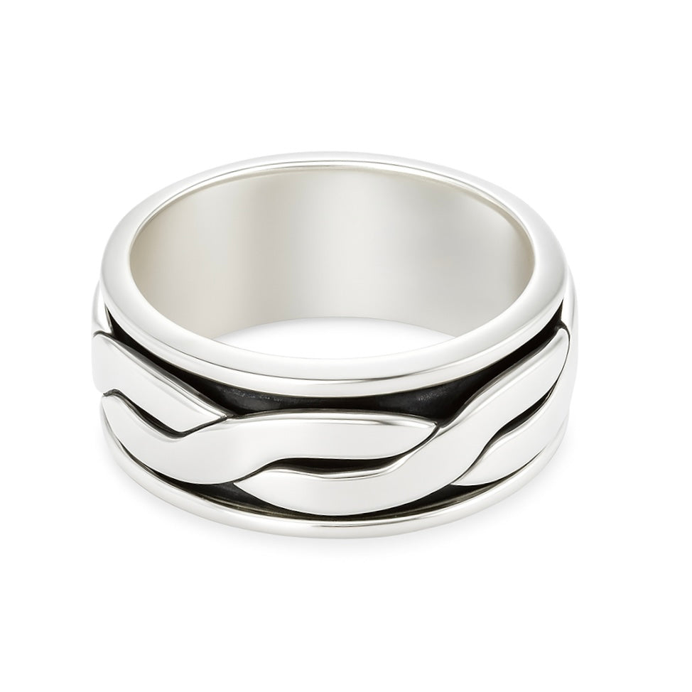 Anillo trenza doble TA003