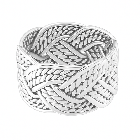 Anillo trenza TA008