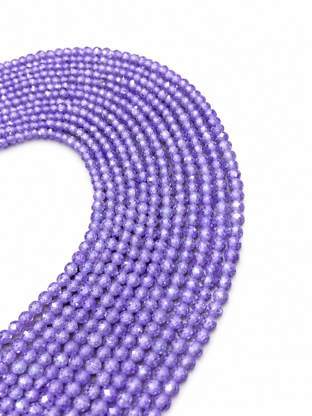 Hilo de Zirconia Facetada 3mm