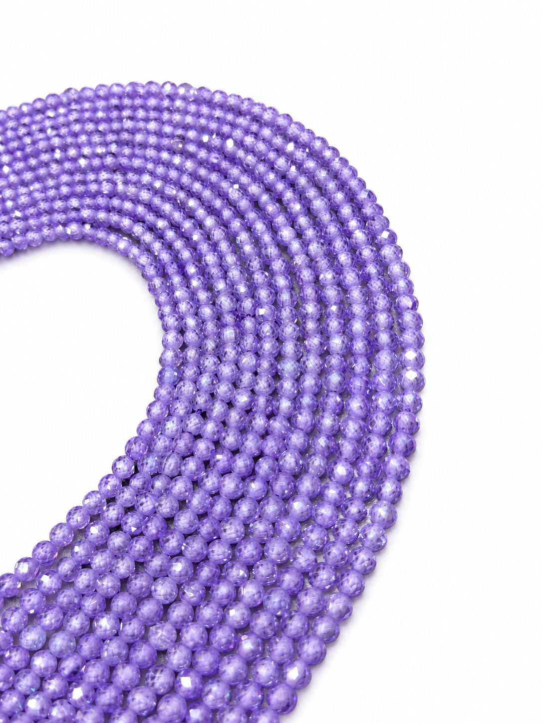 Hilo de Zirconia Facetada 3mm