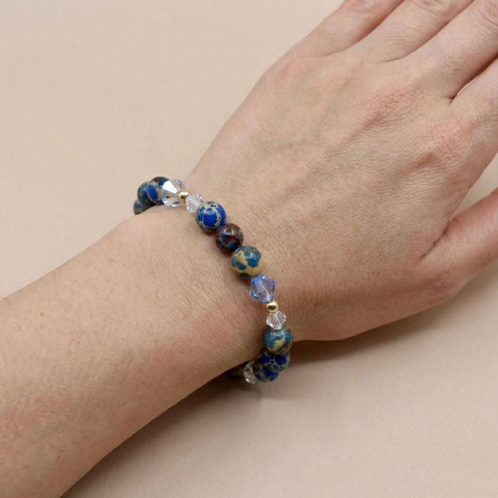 Pulsera Jaspe Imperial Rey