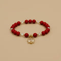 Pulsera Con Cristal Austriaco y Gold filled