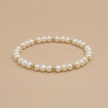 Pulsera de Perlas con Esferas de Gold-Filled