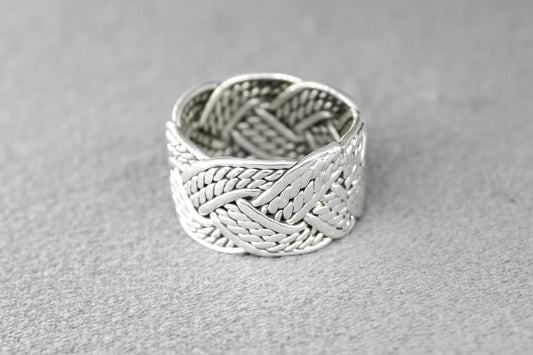ANILLO TRENZA