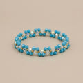 Triple Pulsera Rombo Azul