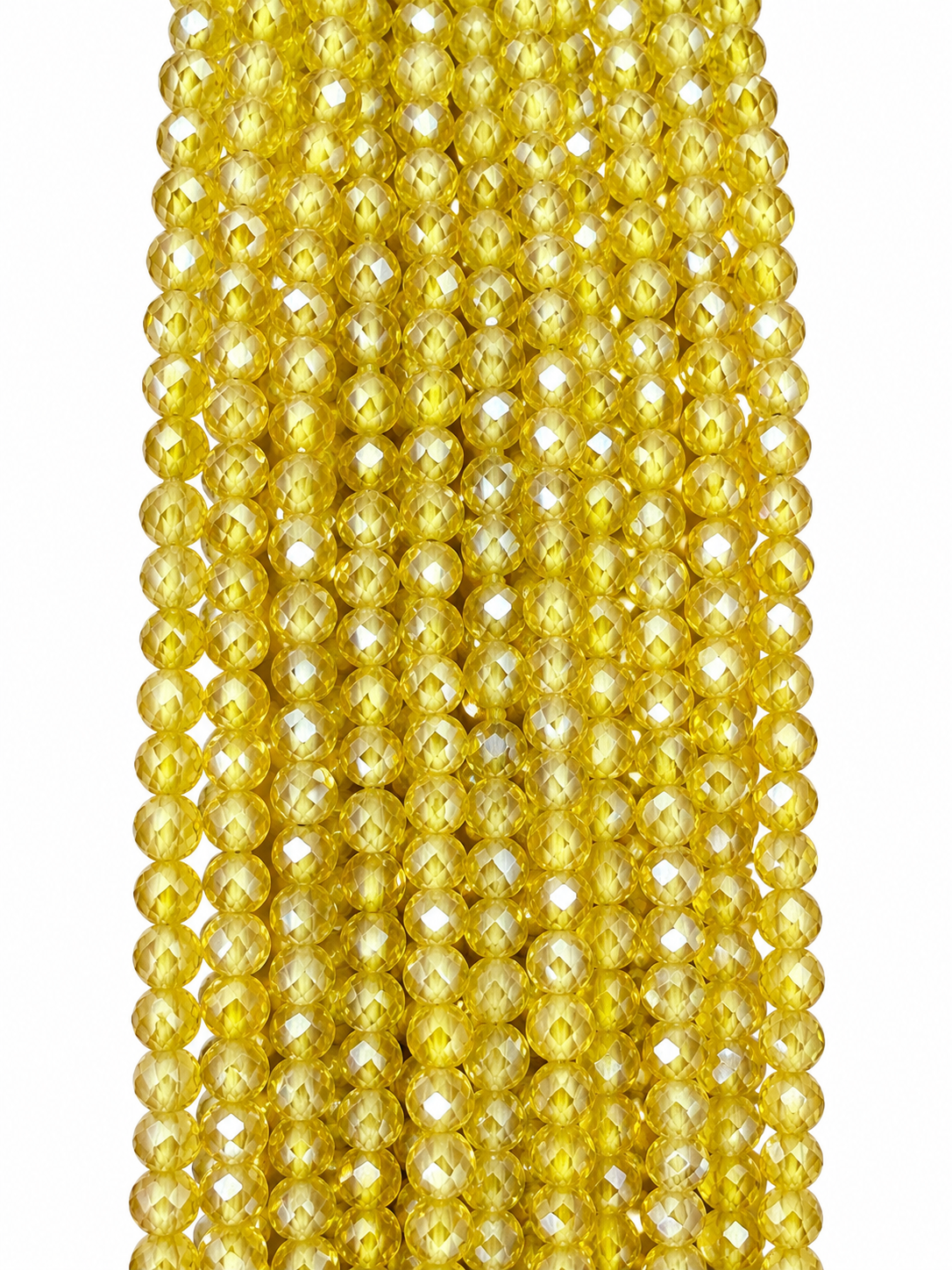 Hilo de Zirconia Facetada 4mm