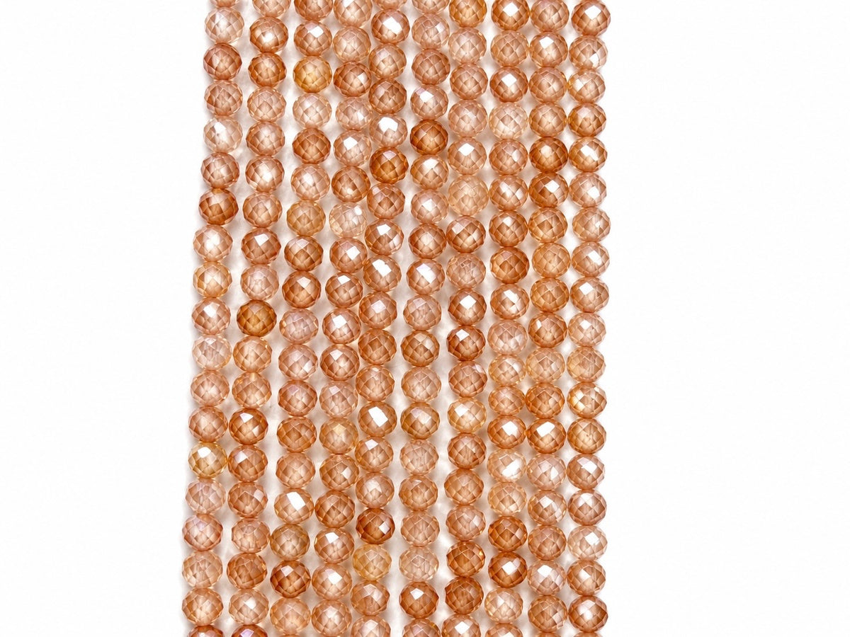 Hilo de Zirconia Facetada 4mm